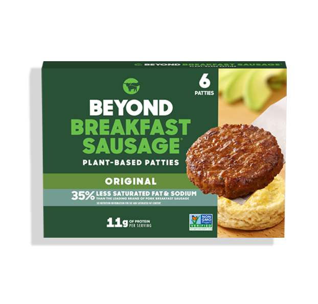beyond meat breakfast sausage plant-based patties