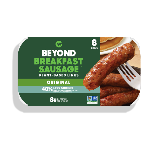 beyond meat breakfast sausage plant-based links